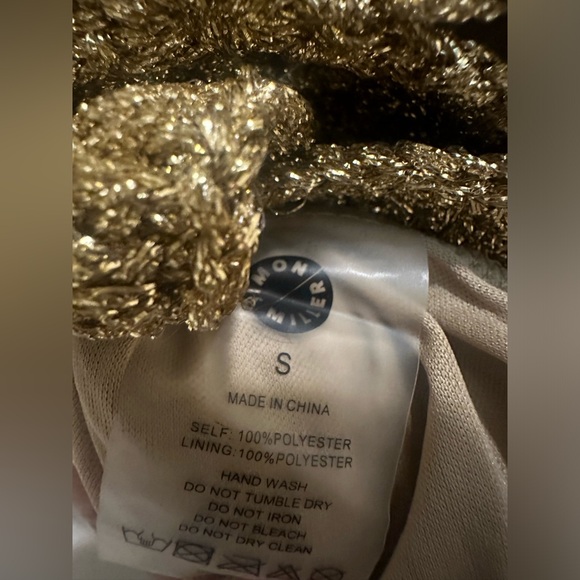 Simon Miller Beep Beep Dress in Star Gold Size Small - Picture 5 of 7